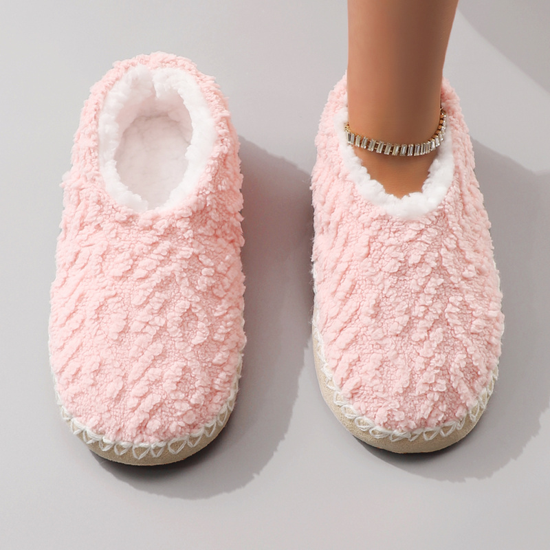 Women Shoes For Winter - Модные и простые однотонные осенне-зимние плюшевые