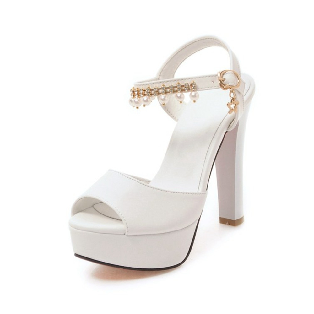 Wide Fit Heels - Женские босоножки на платформе с массивным