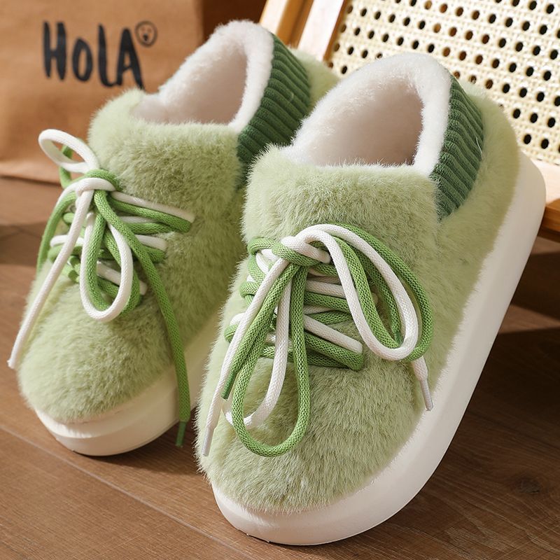 Women Shoes For Winter - Новые стереоскопические тапочки с запахом, домашняя