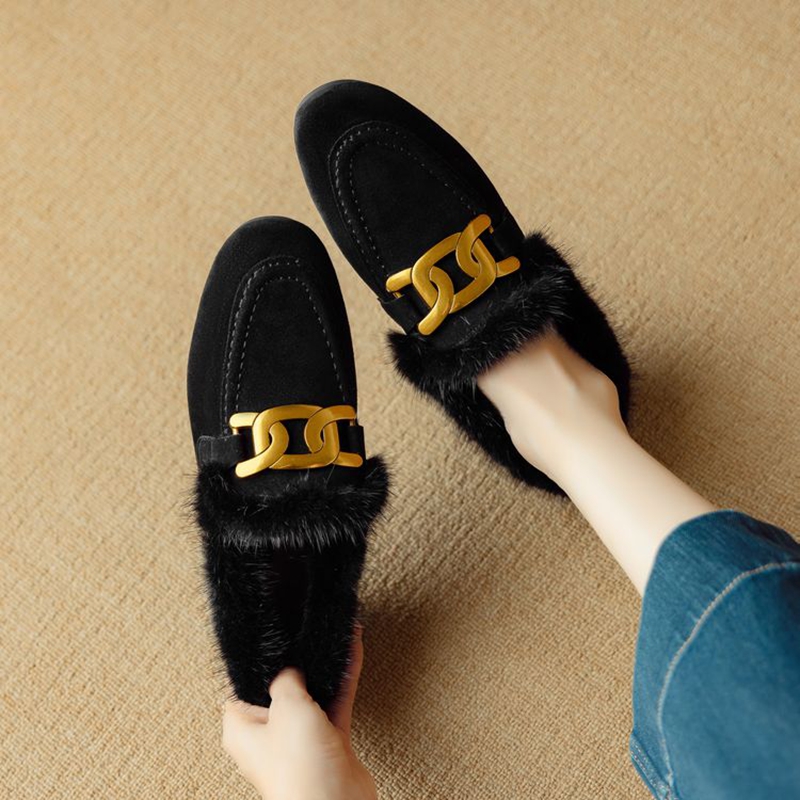 Women Shoes For Winter - НОВЫЕ зимние женские туфли-лодочки из овечьей