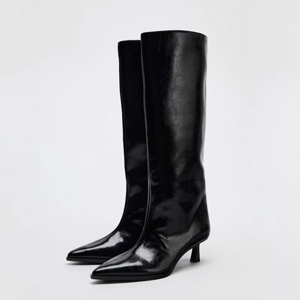 2026 Широкие ботинки с острым  – обзор и цена Wide Fit Heels